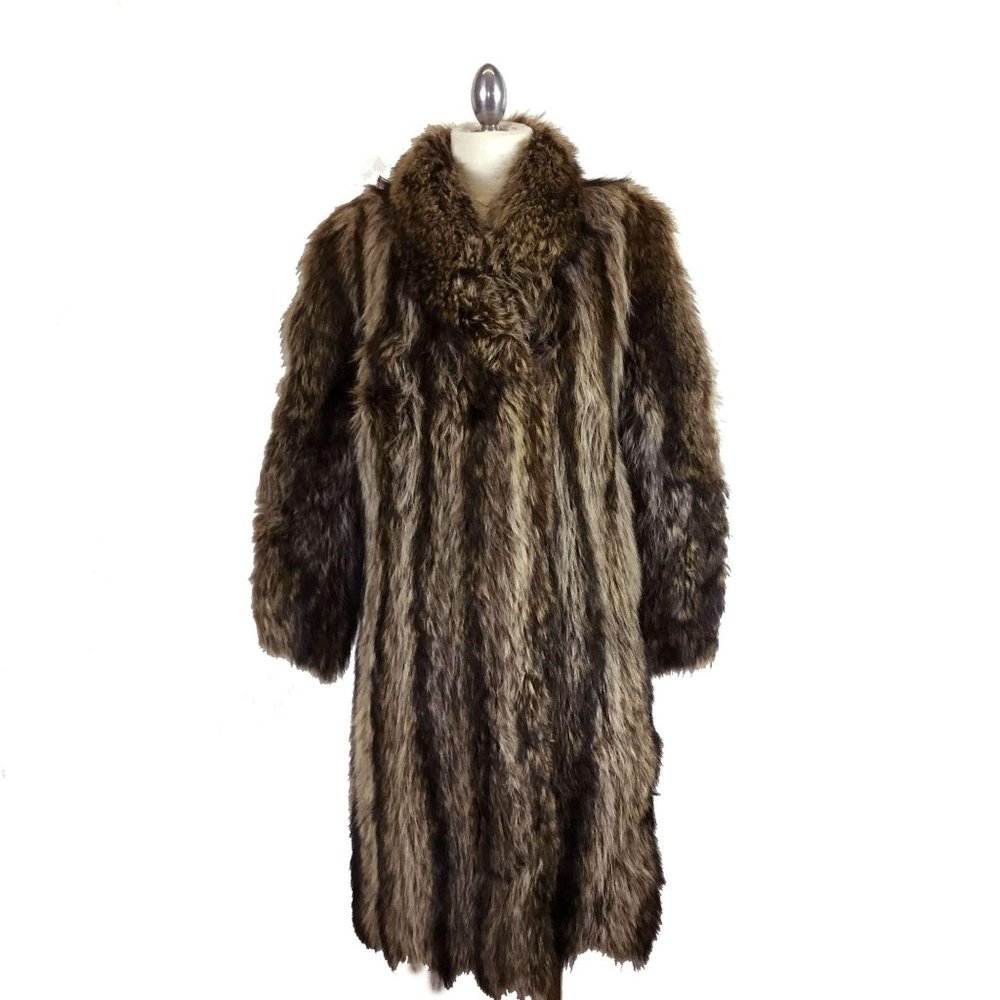 1940s 1950s Chudik’s Brookfield Wis Fox Fur Coat